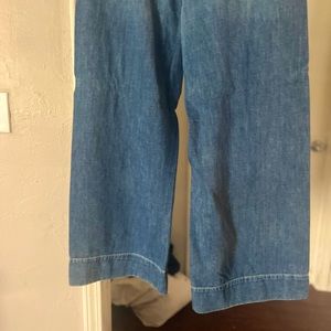 Gap high rise wide leg jeans
